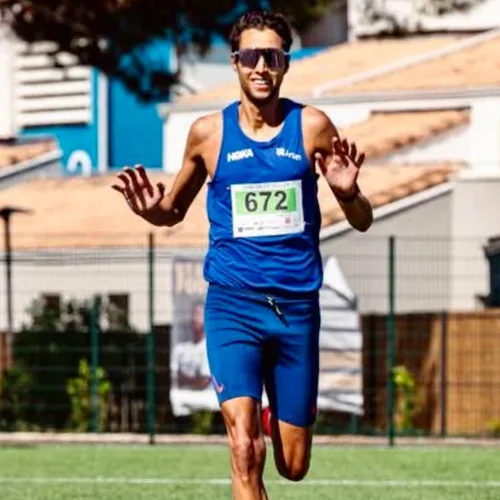 Mohamed Hachemi, entraîneur running en formation FFA à l'USSA Sète Athlétisme